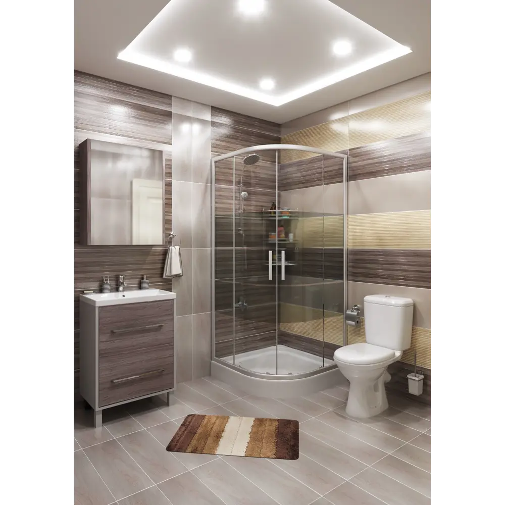 Плитка настенная Pamesa Ricardi Arena 30х90 см 1.62 м2 цвет коричневый 18700620 STLM-2170299 Pamesa Ceramica  - Вид №3