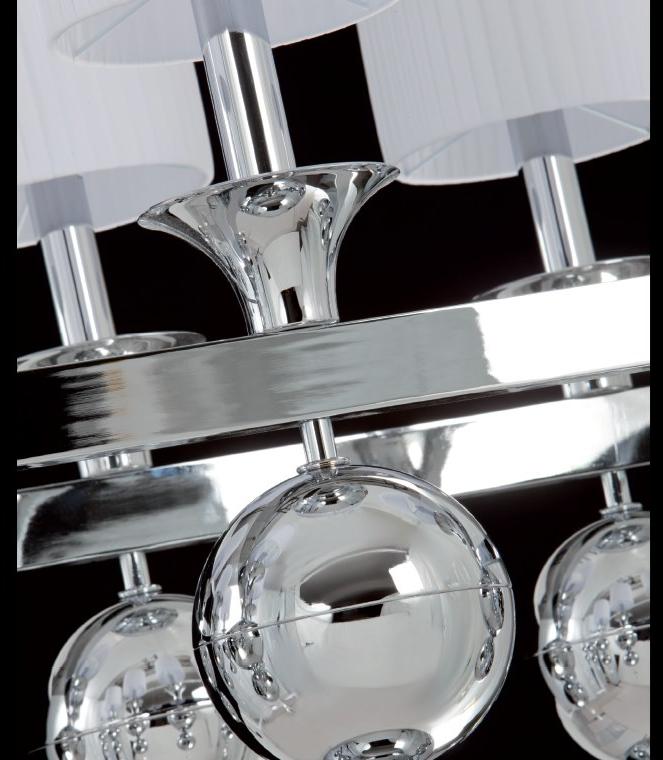 Люстра отраженного света с кристаллами Ginevra Santreyd sun-id-1376044 - Вид №1