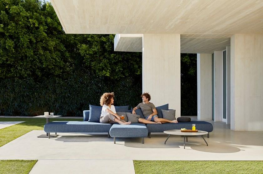 MUSOLA 3-х местный модульный садовый диван из ткани Salinas sun-id-1461845 - Вид №7