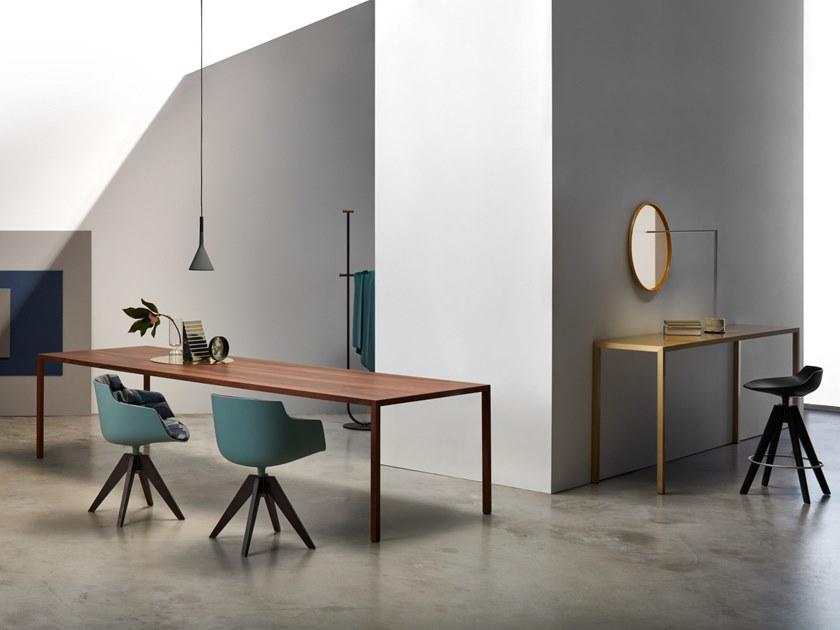 MDF Italia Прямоугольный стол из национального ореха Tense sun-id-1420873 - Вид №5