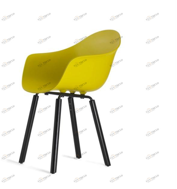 TOOU Стул с обивкой и подлокотниками Ta To-1733 / 1501-cn/bb