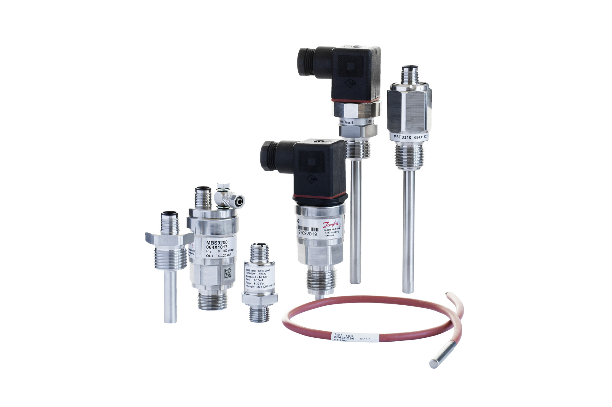 Danfoss MBT5250 — термопреобразователи сопротивления платиновые со сменным чувствительным элементом MBT 5250 Термопреобразователь сопрот-ия 084Z8012  - Вид №8