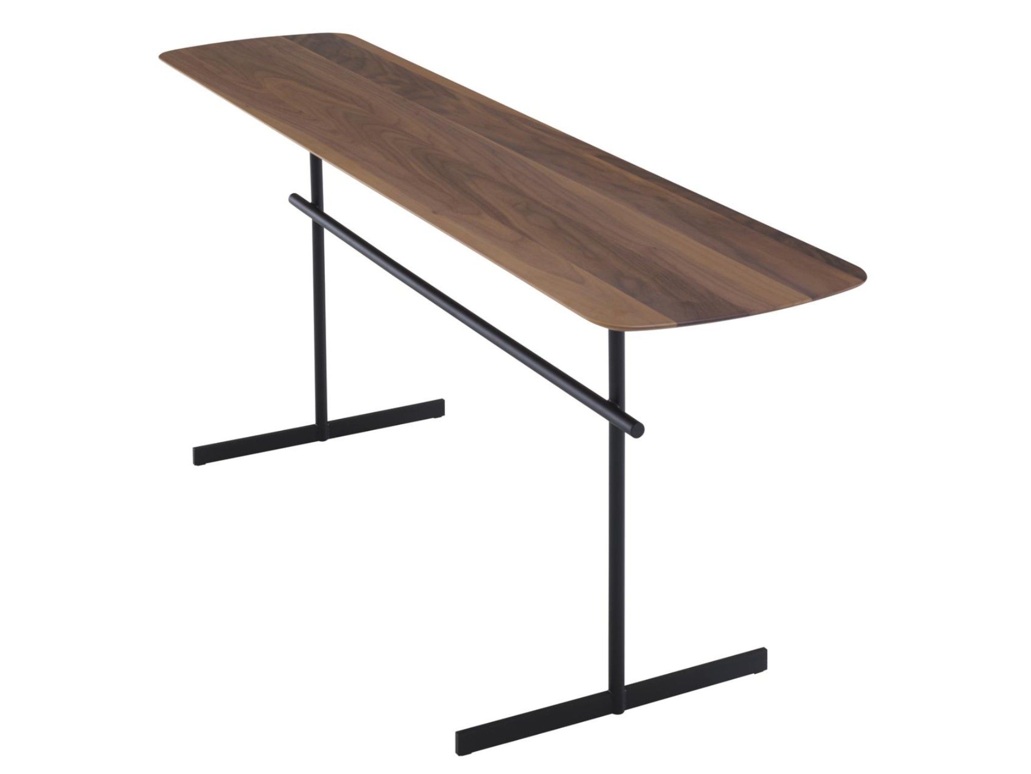 Прямоугольный стол из стали и дерева Ligne Roset ARCH-00015170 - Вид №1