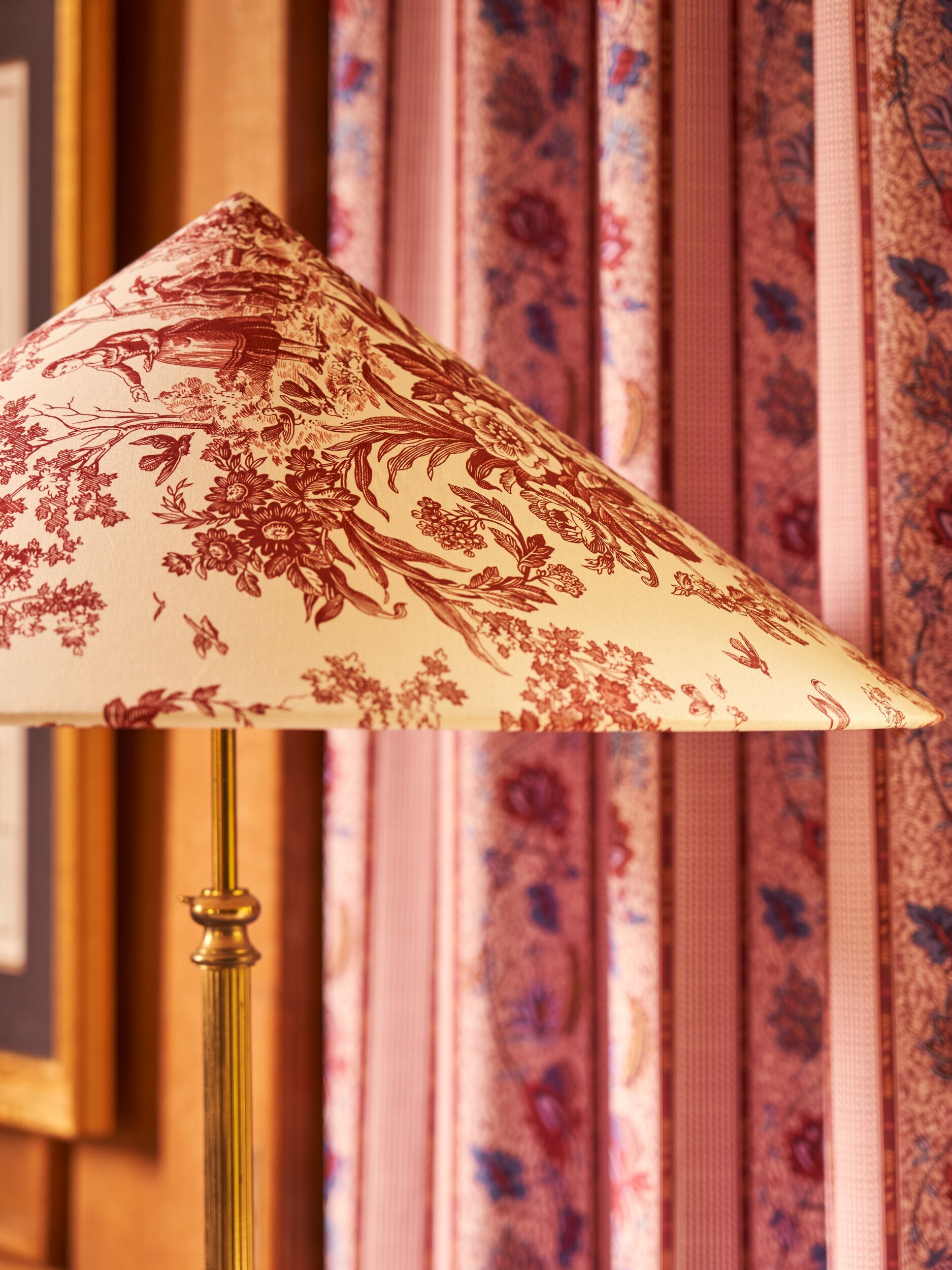 Хлопок шелкография обивочная ткань LELIEVRE Quenin-Belle Époque ARCH-00089078 - Вид №8