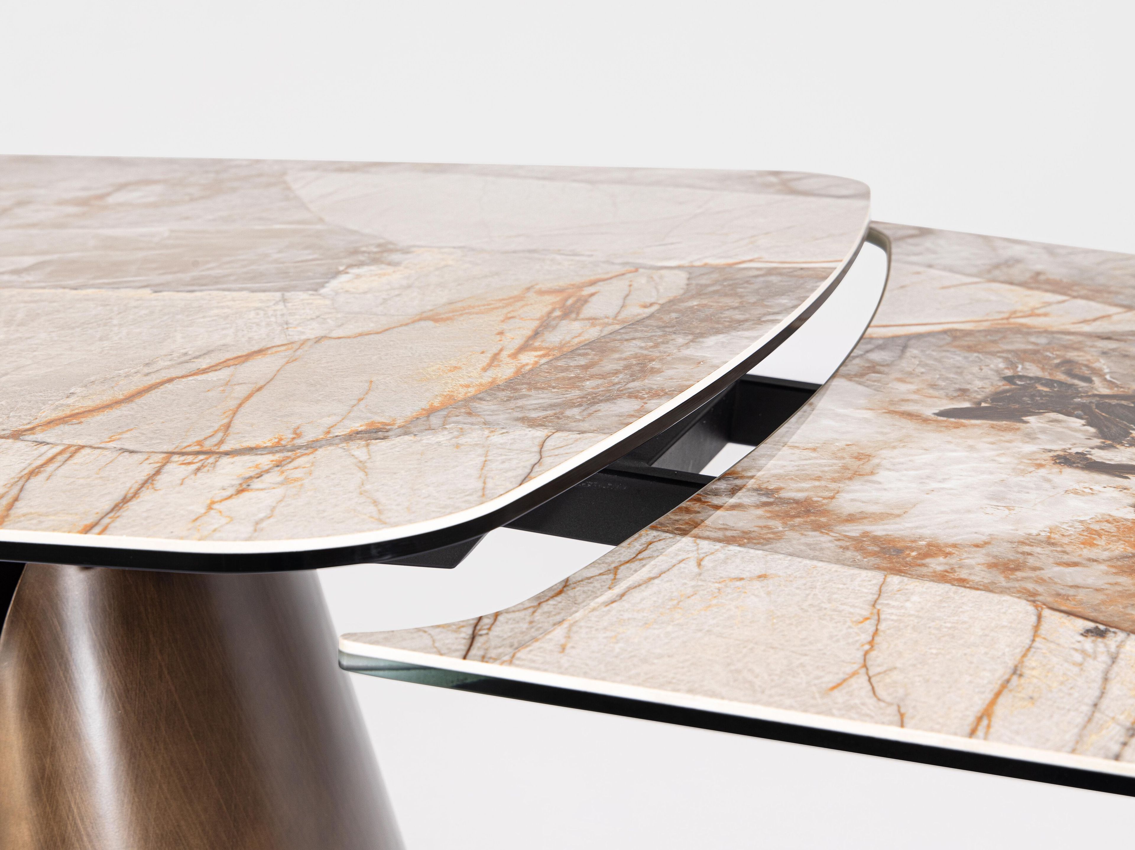 Выдвижной прямоугольный обеденный стол BIZZOTTO Patagonia ARCH-00031097 - Вид №4