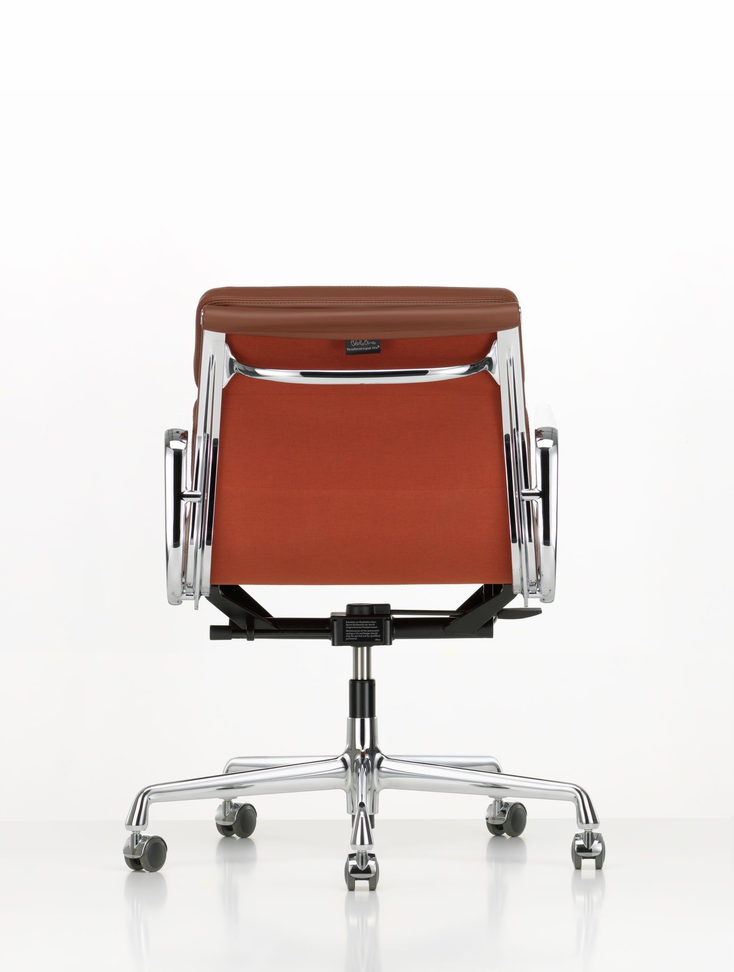 5 спиц подлокотник кожаный поворотный операционный офисный стул VITRA Eames Soft Pad Group ARCH-00124733 - Вид №20