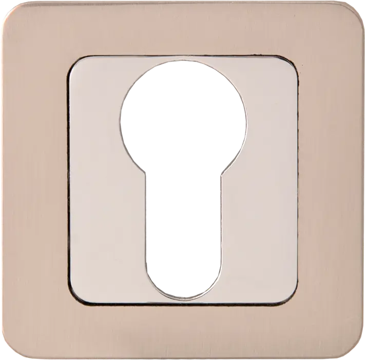 Накладки на цилиндр ARMEX для межкомнатных дверей в матовом никеле 84591939