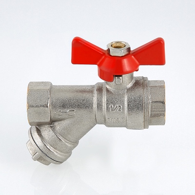 VT.293.N.04 Кран шаровой VALTEC COMBI со встроенным фильтром Valtec 1/2"  - Вид №13