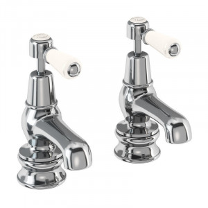 Burlington Смеситель для раковины Kensington Regent 3 " Четверть оборота с акцентом Медичи KER1-QT MED