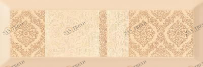 Metro-Lacroix beige light 02 10х30 Gracia Ceramica 010301001860