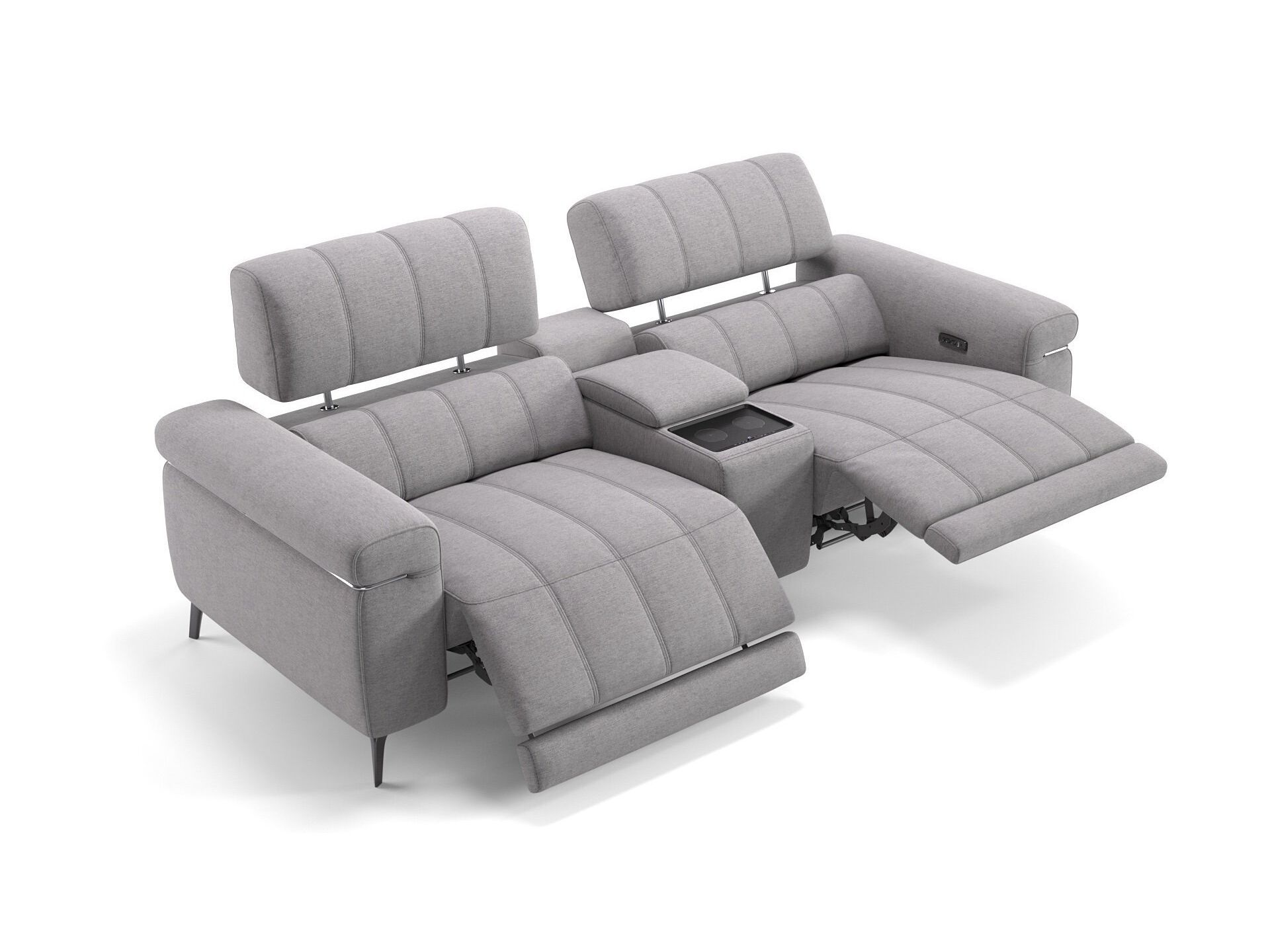 Домашний кинотеатр 2 местный тканевый диван Sofanella Soleto ARCH-00100592 - Вид №3