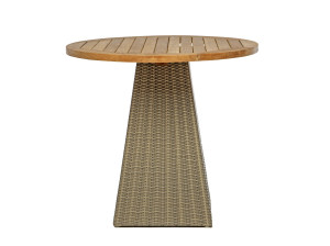 Круглый садовый стол