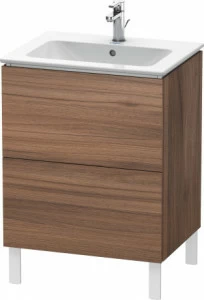 LC662507979 Тумбочка напольная L-Cube #LC6625 620 x 481 мм Орех натуральный, декор