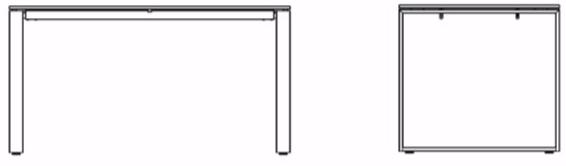 Dieffebi Модульный прямоугольный рабочий стол Dotbox evolution sun-id-1481574 - Вид №11