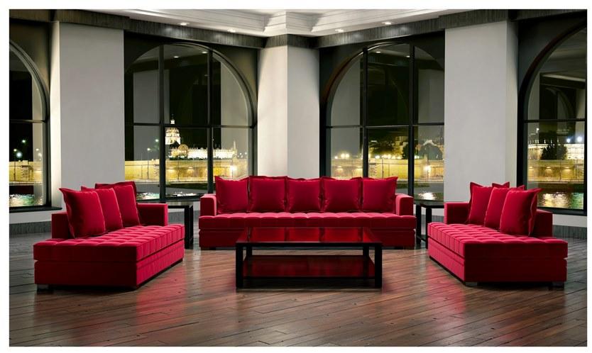 HUGUES CHEVALIER Тафтинговый диван из ткани Iconic sun-id-1362858 - Вид №7