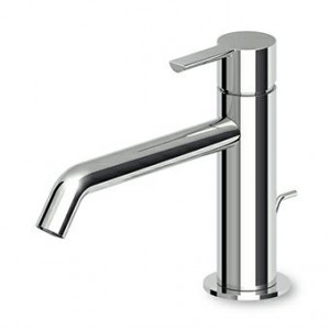 ZGL705 Смеситель для раковины, однорычажный, с удлиненным изливом, аэратором, сливным клапаном 11/4 ", гибкими шлангами. Zucchetti Gill