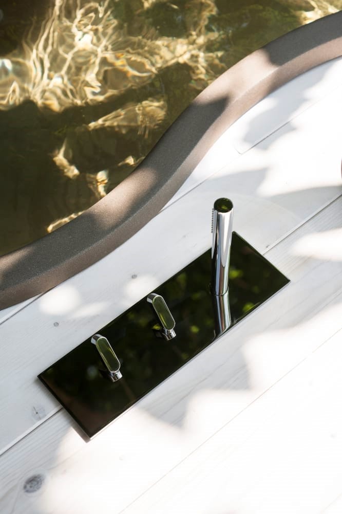 Набор из нержавеющей стали с ручным душем Agape SQUARE ARCH-00136309 - Вид №1