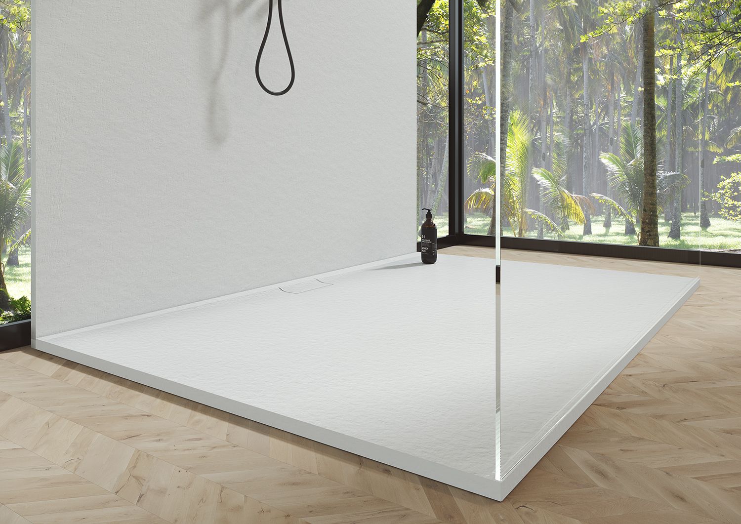 MCBATH Nova Stone Cover 120x90 прямоугольная белая sun-id-1959842 - Вид №3