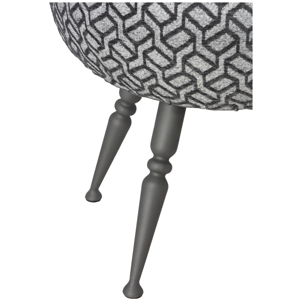 14043 Банкетка Форте Люкс Грей BOGACHO 4627174556209 - Вид №2