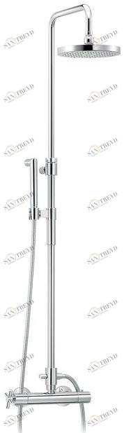 rvb Настенная термостатическая душевая стойка с ручным душем Sully 4532.--.74