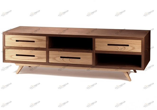 Mambo Unlimited Ideas Деревянная тумба под ТВ с ящиками Space sun-id-1368510