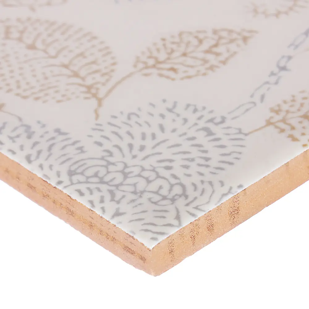 Плитка настенная Нефрит-Керамика Мемо Флора Дюна 20х20 см 0.8 м² цвет бежевый STLM-2075493 - Вид №2