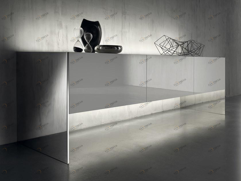 ACERBIS Буфет с подсветкой из стали и дерева с откидными дверцами sun-id-1425151