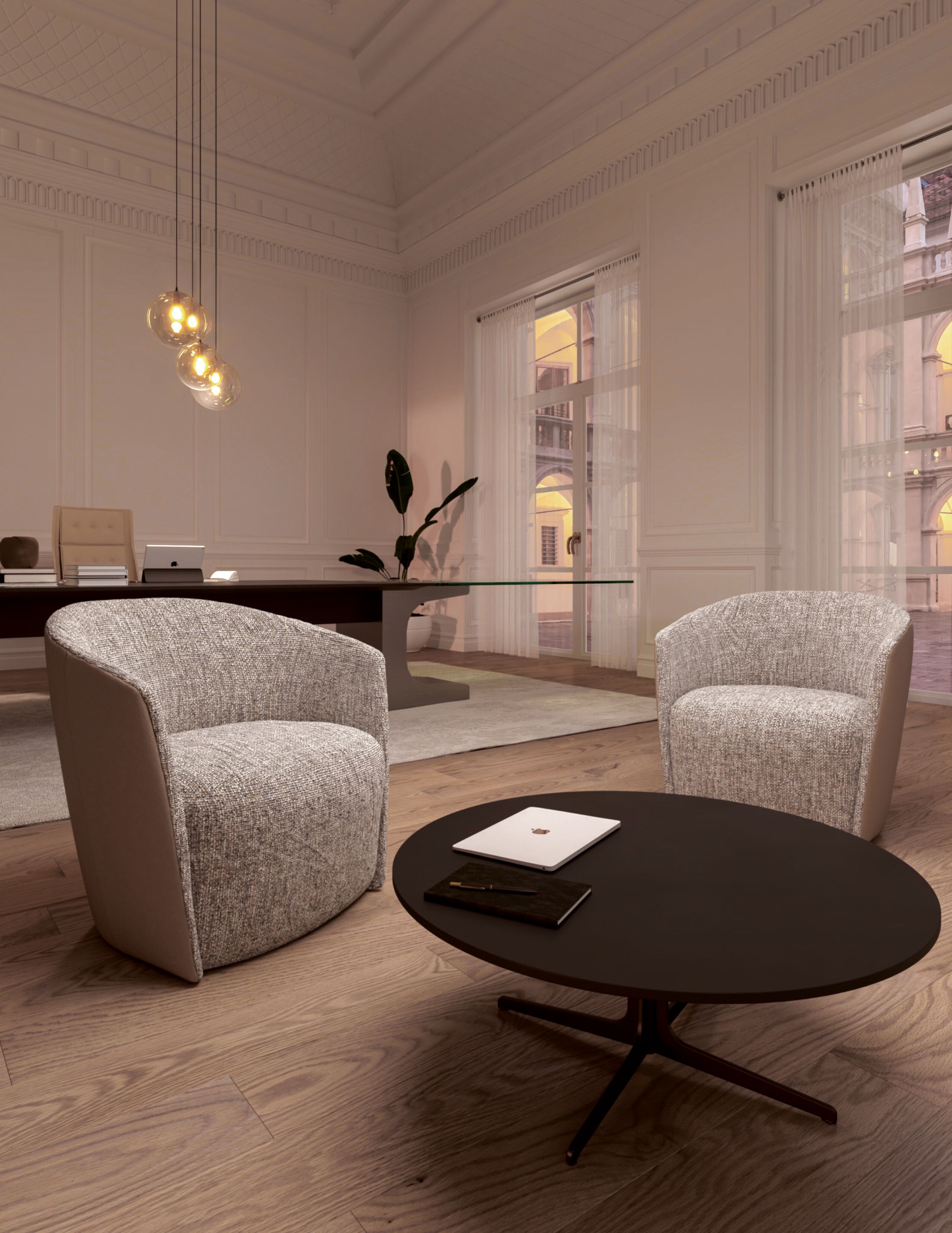 Кресло с подлокотниками ESTEL GROUP FULLER ARCH-00151185 - Вид №2