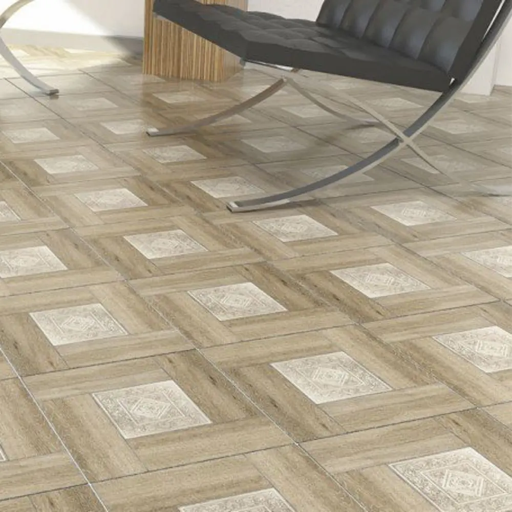 Плитка напольная Alma Ceramica «Ранчо» 41.8х41.8 см 1.92 м² цвет коричневый 82480937 STLM-2014309 