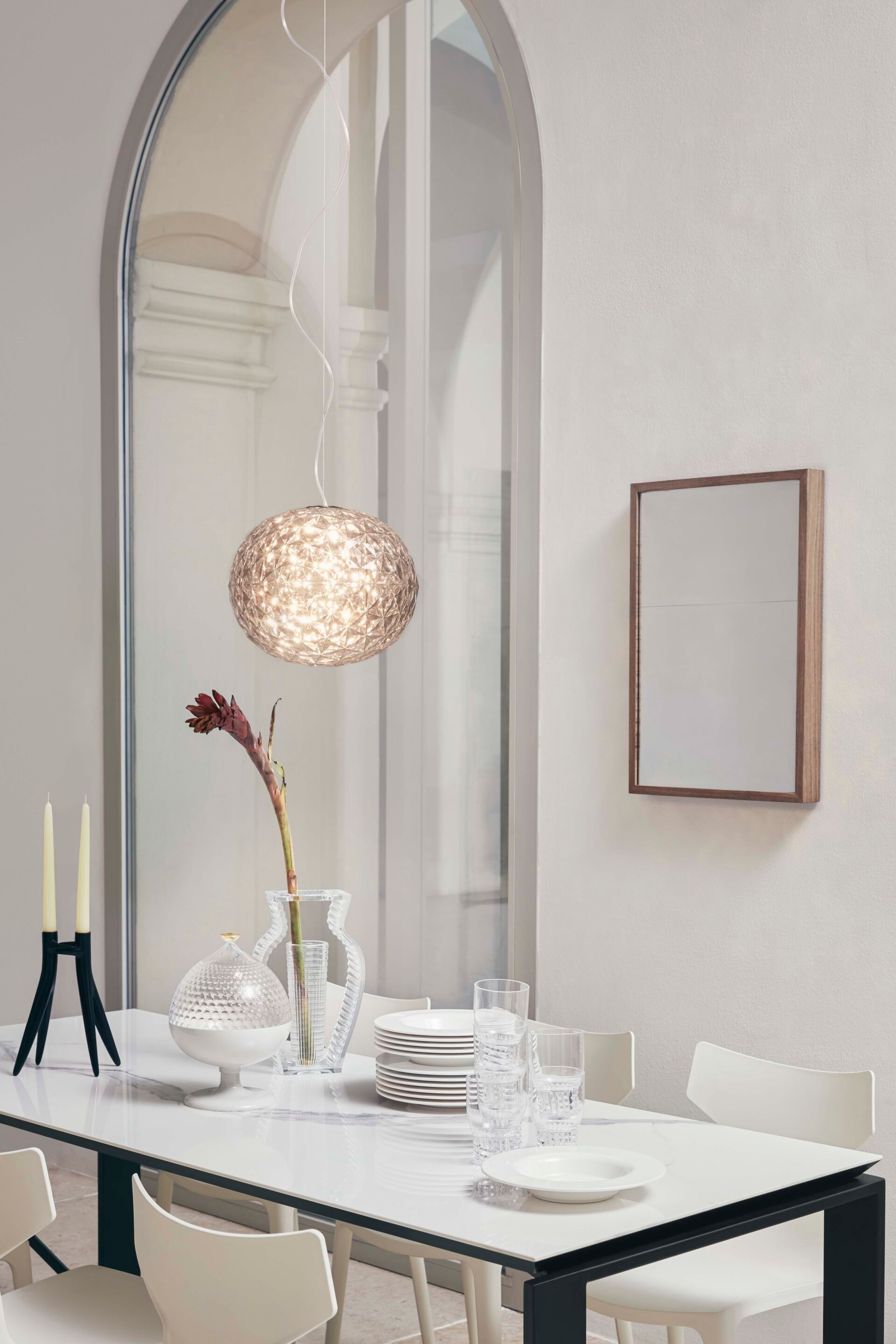 Светодиодный подвесной светильник из инженерного пластика Kartell Planet ARCH-00059689 - Вид №5