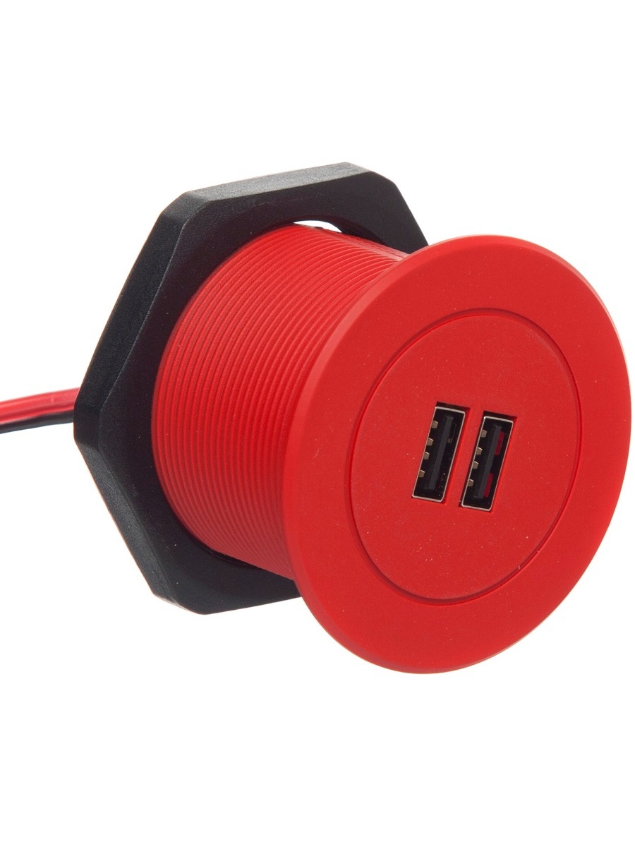 Блок электрических розеток Element 12084 Red NAVAKO  - Вид №1