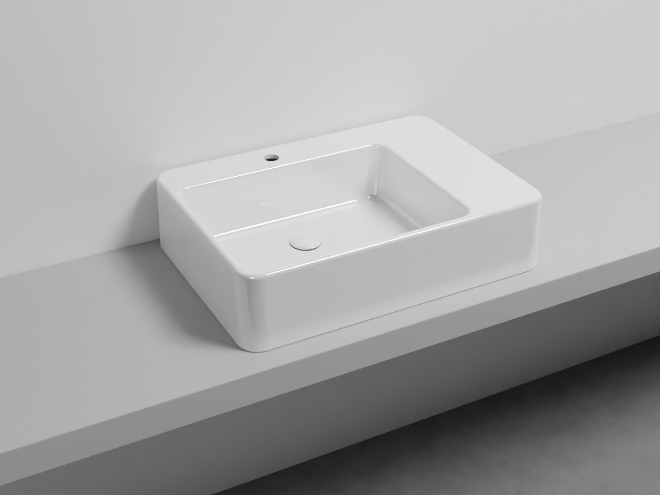 MALA-BL Керамическая раковина на одно отверстие cielo Marcel Ceramica Cielo