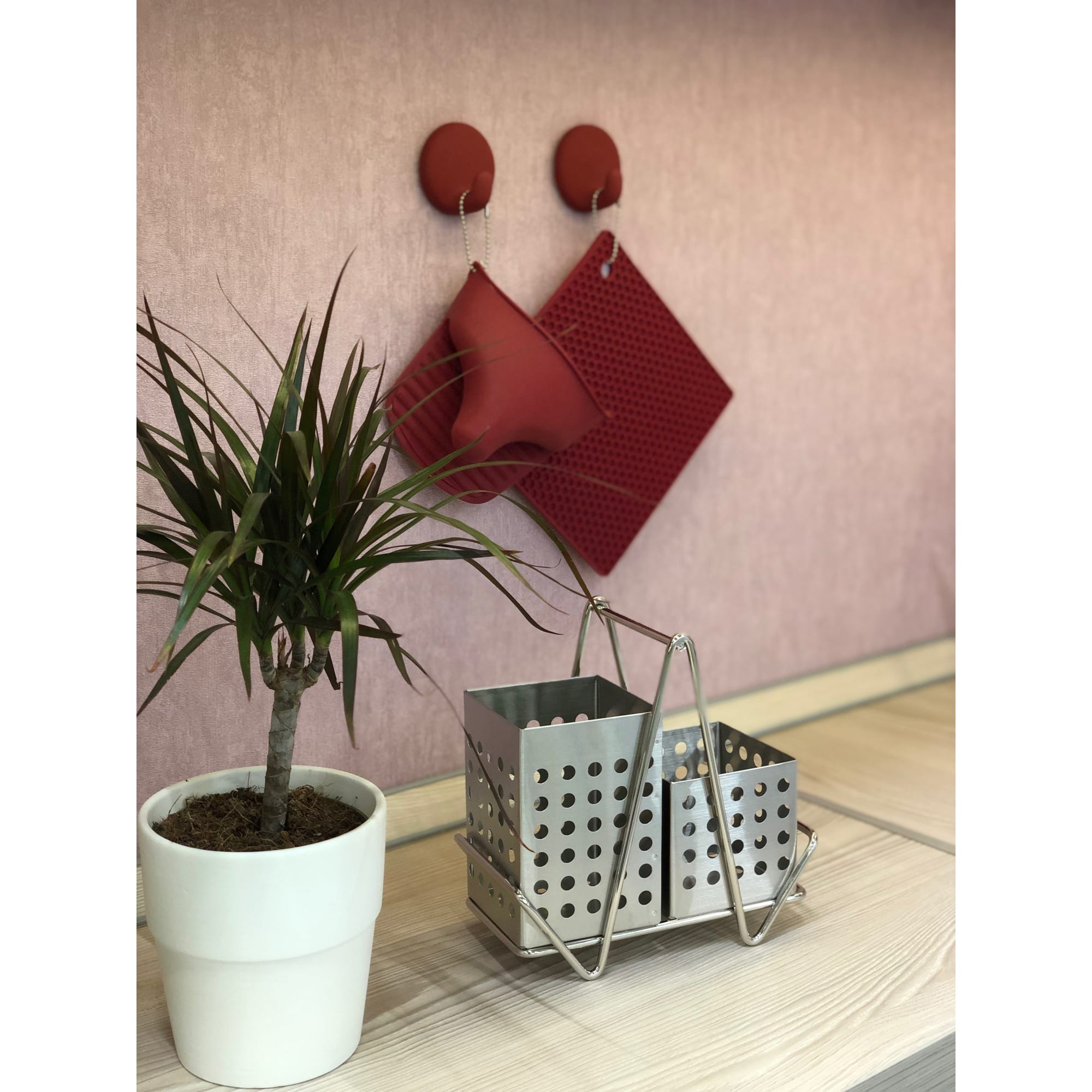 18581000 Прихватка силиконовая Пунш 11х10х8 см Santreyd  - Вид №2