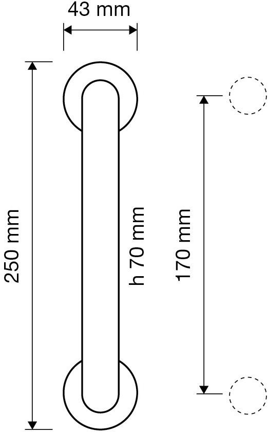LINEA CALI' Ручка из латуни Aida sun-id-1427186 - Вид №1