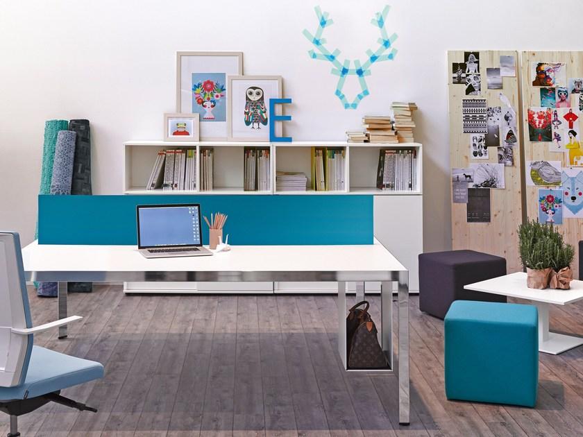 Sinetica Модульный прямоугольный рабочий стол Frame + sun-id-1410539 - Вид №8