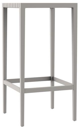 VONDOM Квадратный садовый высокий стол из полипропилена Spritz 56018 - Вид №6