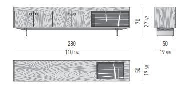 Мебель из дерева и мрамора Sahara Noir Minotti Boteco ARCH-00004756 - Вид №8