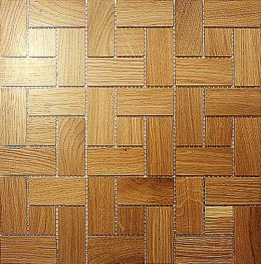 Мозаика и 3D панели из дерева Da Vinci Мозаика Ritmo 067 Дуб Селект (Гладкая) 324х324 мм 1301100067 - Вид №1