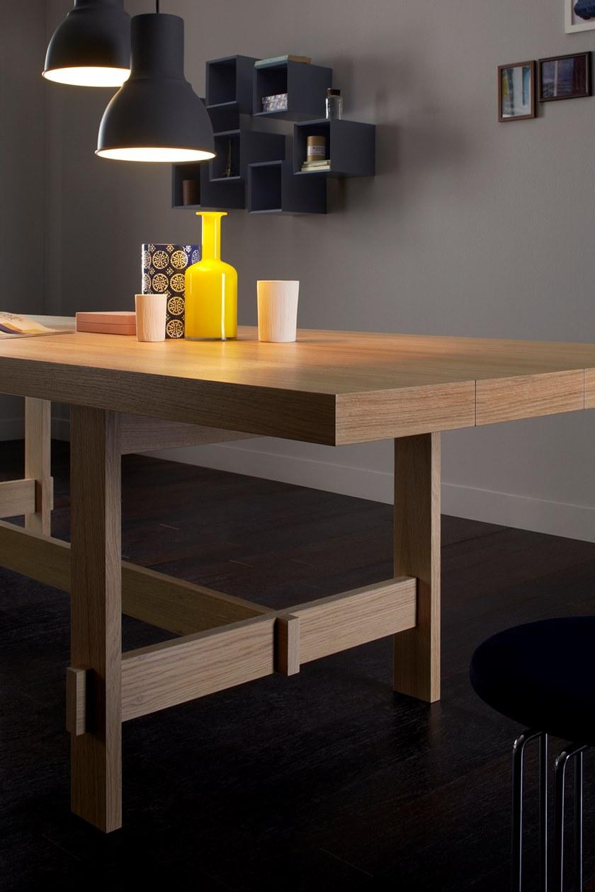 Capo d’Opera Прямоугольный деревянный стол Share sun-id-1407592 - Вид №1