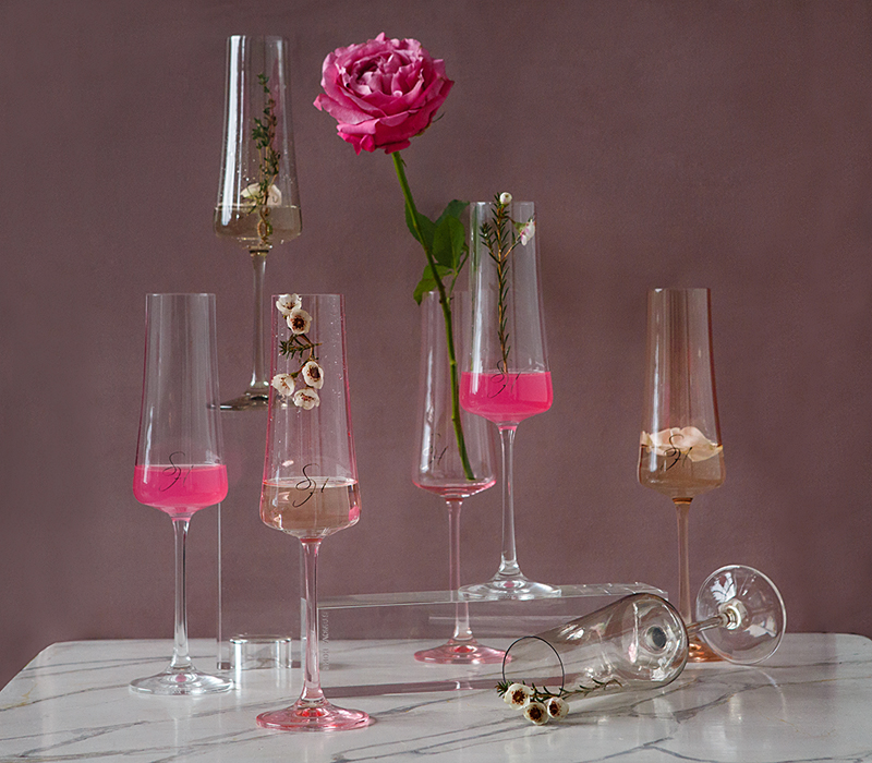 Victoria Stenova 611017 Набор бокалов для шампанского Astoria Grey  - Вид №7