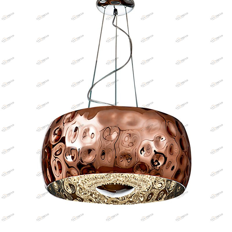 Подвесной светильник Fluvio от Schuller 267342 SCHULLER ДИЗАЙНЕРСКИЕ 243426 Хром;медный 