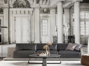 Обои trompe l'oeil