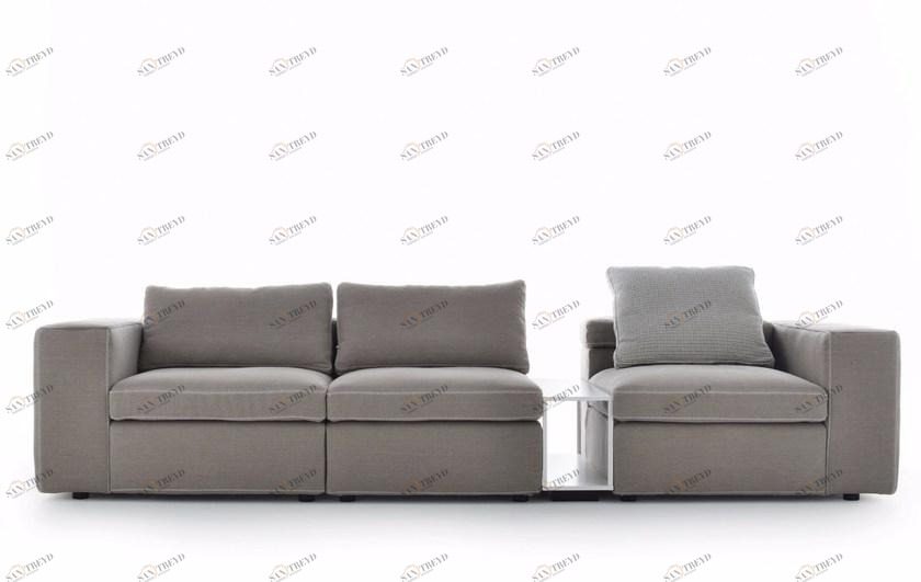 MDF Italia Модульный мягкий диван в современном стиле тканью sun-id-1468376