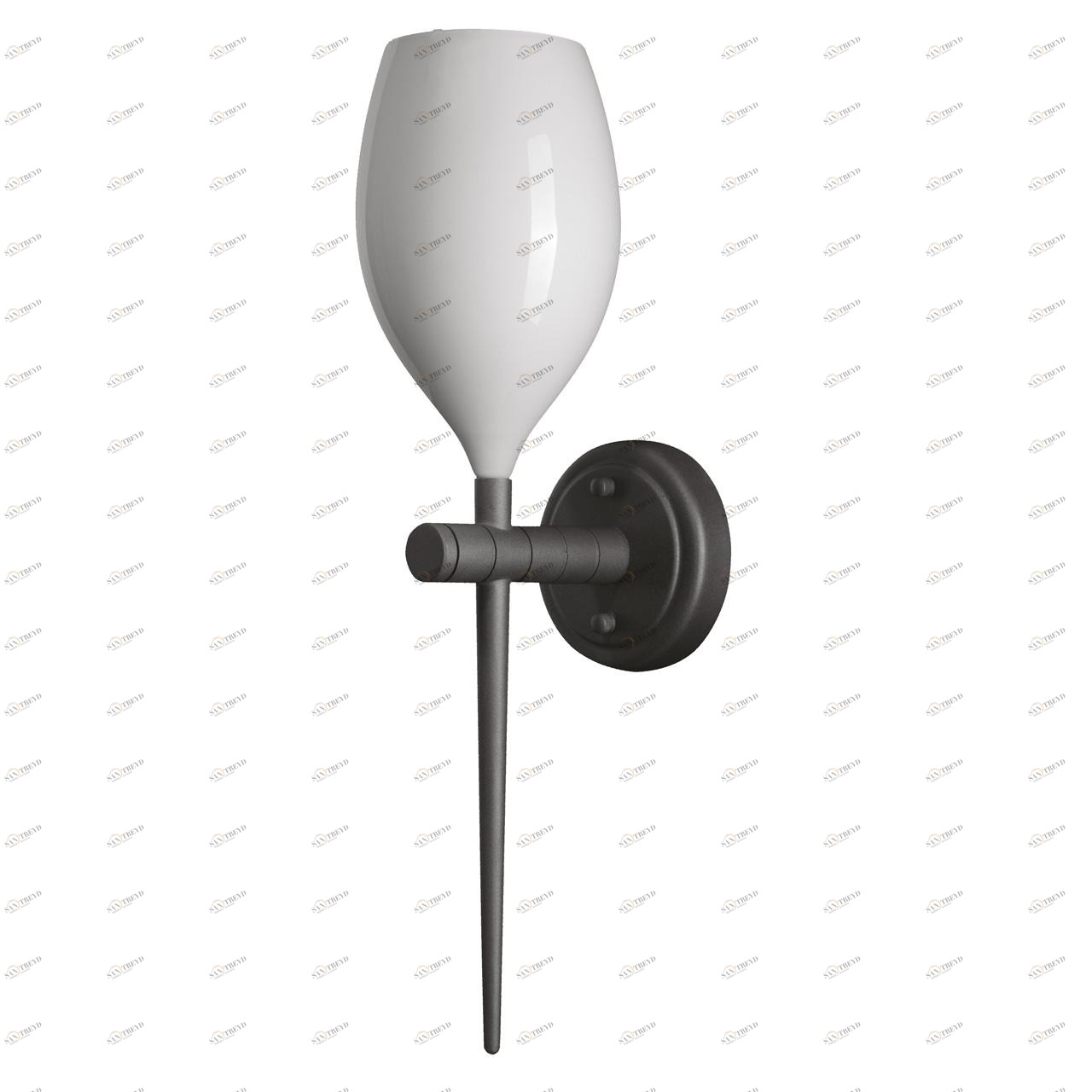 Бра Lightstar Meta Duovo 807610 LIGHTSTAR ФАКЕЛ 078377 Белый;черный 