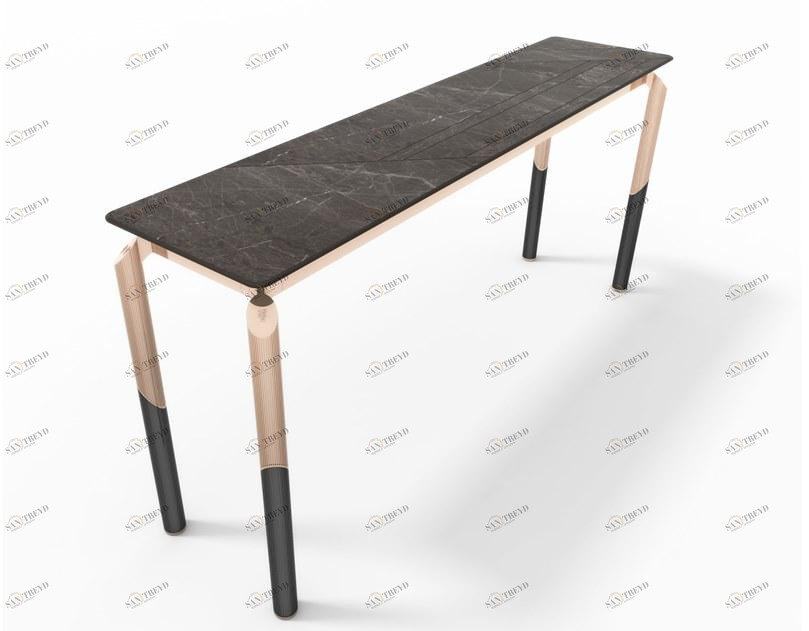 Visionnaire Прямоугольная консоль из мрамора sun-id-1437111