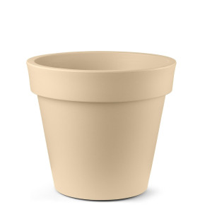 Полиэтилен круглый высокий садовый горшок