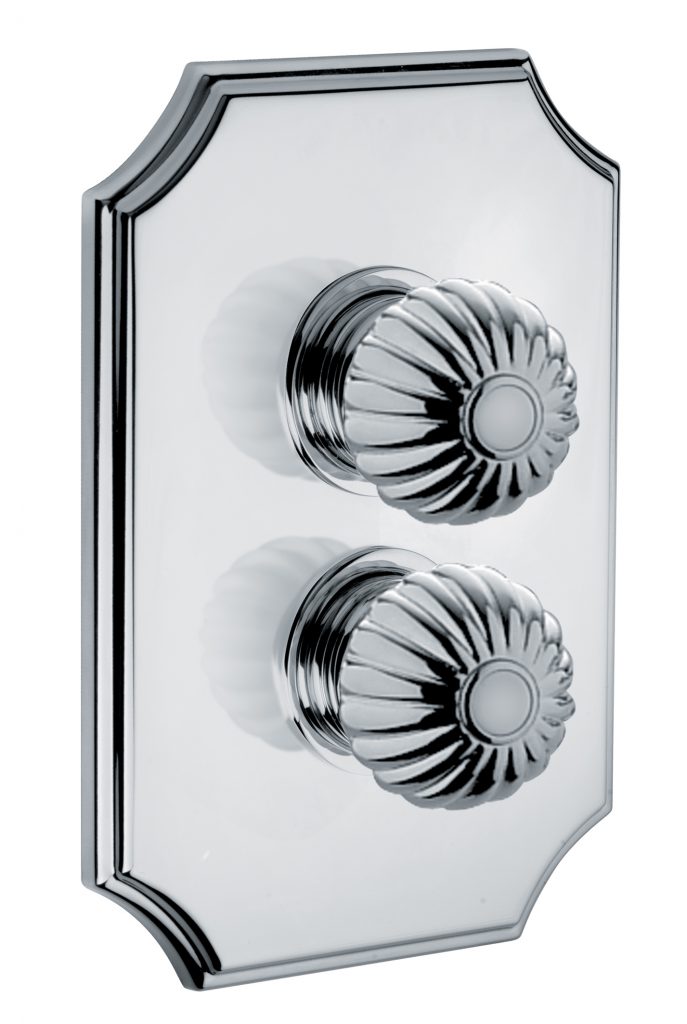 02549/3 Встроенный термостатический смеситель 1/2 ”с переключателем на 2 направления. Bongio Radiant