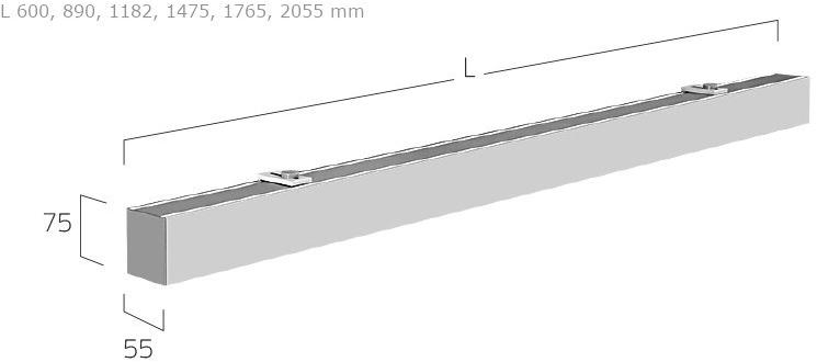 Lightnet Светодиодный настенный светильник прямого света Matric sun-id-1479462 - Вид №1