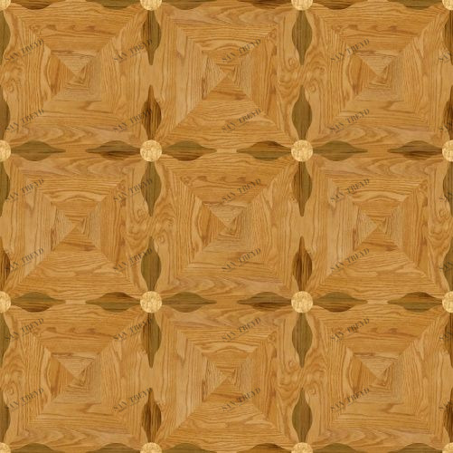 Художественный паркет Da Vinci Щитовой 26-215 Дуб (Гладкая) 500х500 мм 26010215