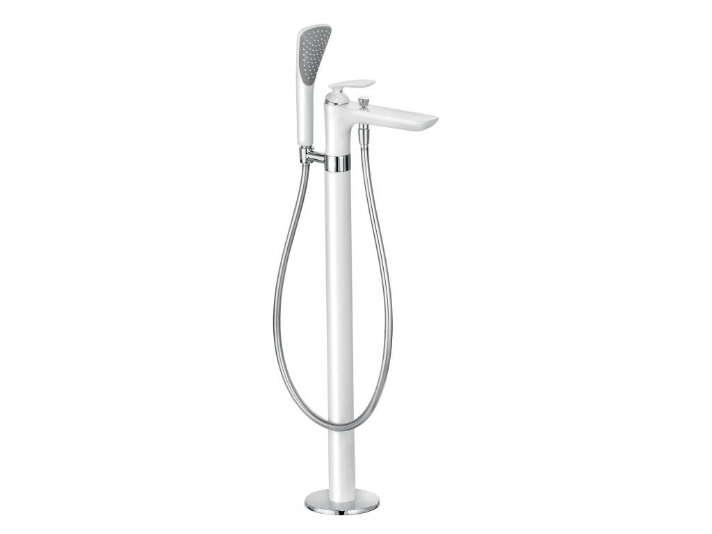 525909175 смеситель для ванны и душа DN 15 KLUDI BALANCE белый/хром 